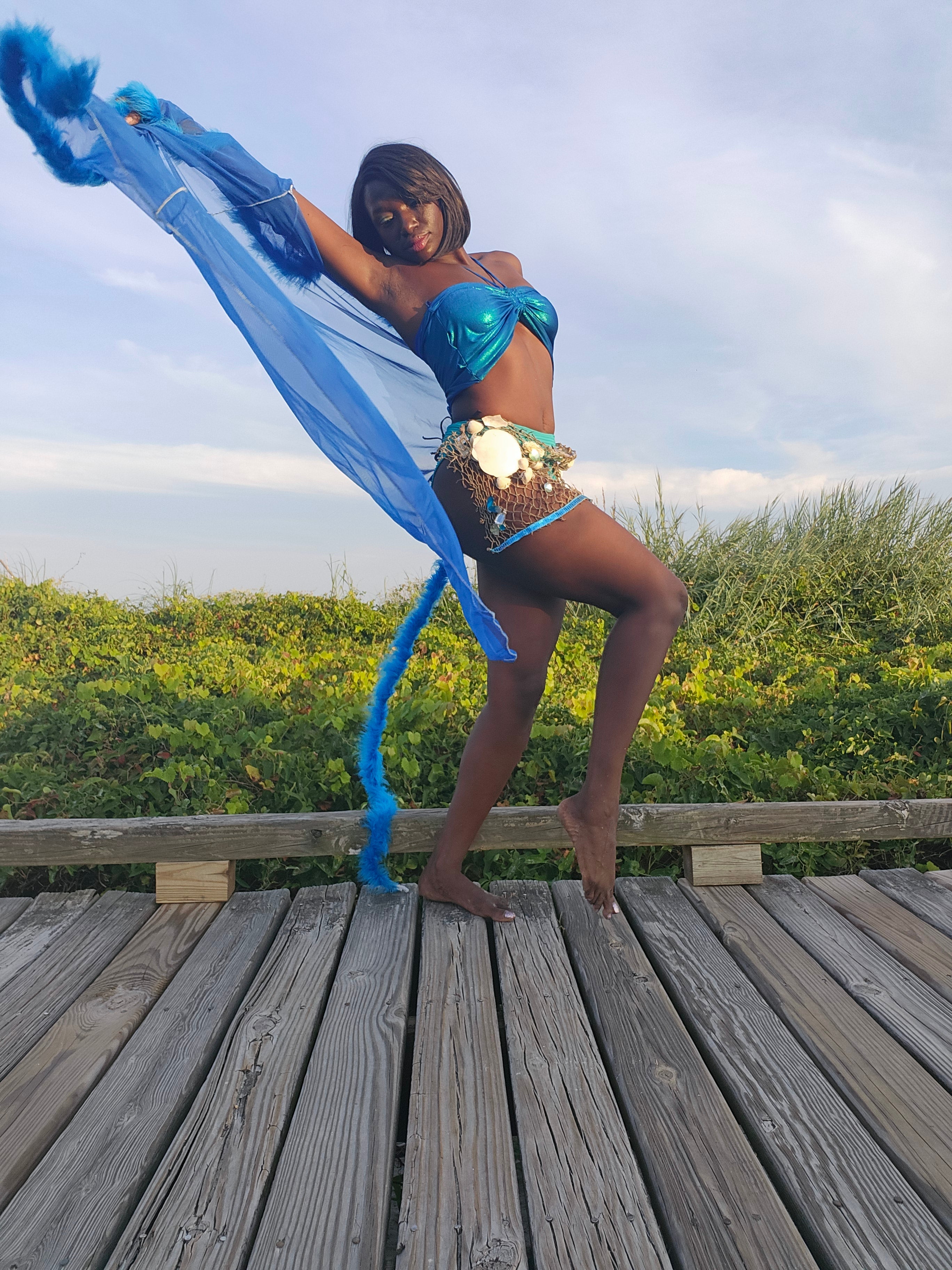 Urban Mermaid Costume Set