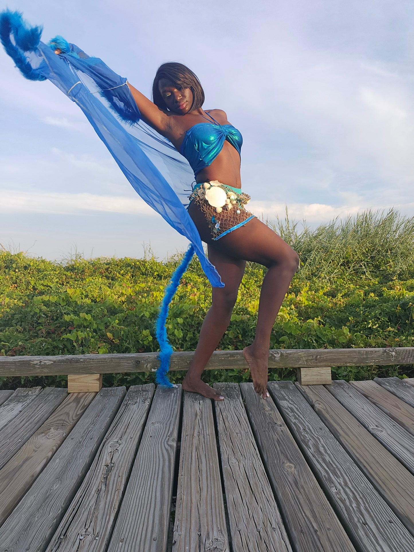 Urban Mermaid Costume Set