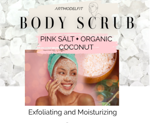 Copy of Copy of BODY SCRUB - PINK SALT AND COCONUT