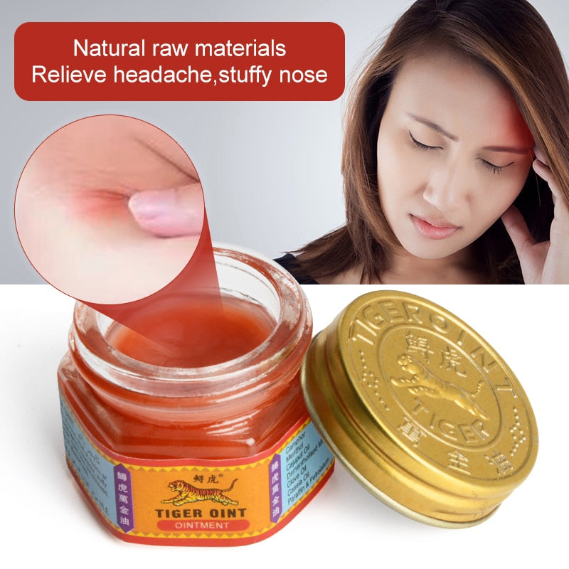 Sumifun White/Red Tiger Balm Pain Relief Ointment Joint Muscle Rub Analgesic Cream Cooling Oil Anti Itching Chinese Herbal Patch