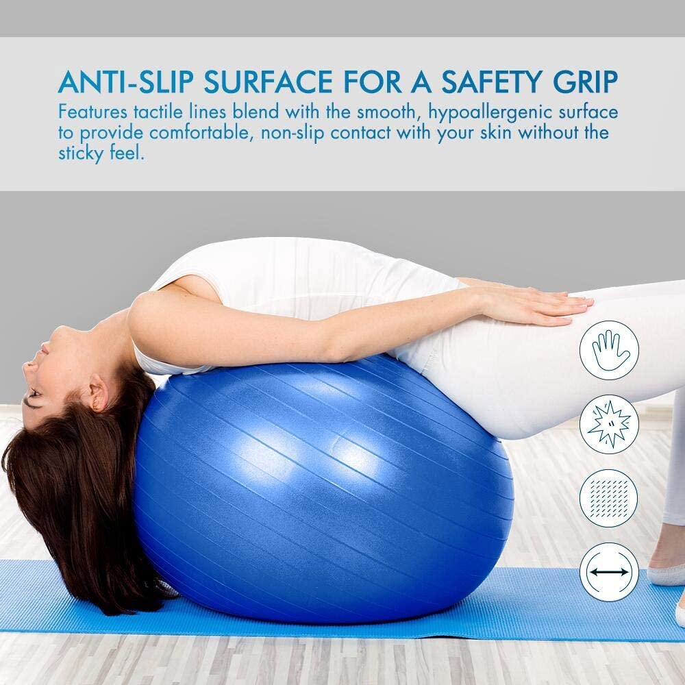 Sport Yoga balance Balls Gym Fitball Exercise Workout Fitness Pilate Ball
