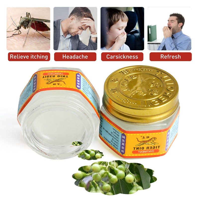 Sumifun White/Red Tiger Balm Pain Relief Ointment Joint Muscle Rub Analgesic Cream Cooling Oil Anti Itching Chinese Herbal Patch