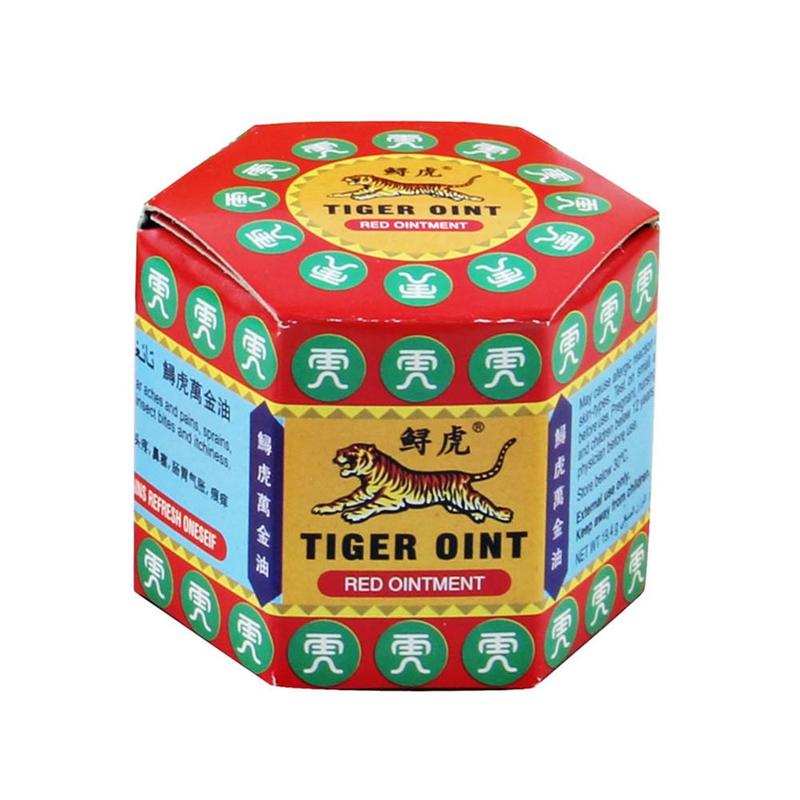Red Tiger Ointment Balm Arthritis Joint Pain Body Massage Patches Pain Relief Plaster Ointment Headache Dizziness Essential