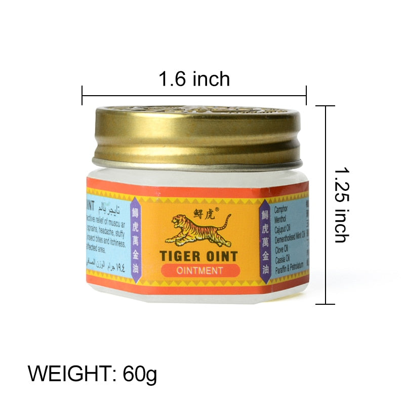 Sumifun White/Red Tiger Balm Pain Relief Ointment Joint Muscle Rub Analgesic Cream Cooling Oil Anti Itching Chinese Herbal Patch