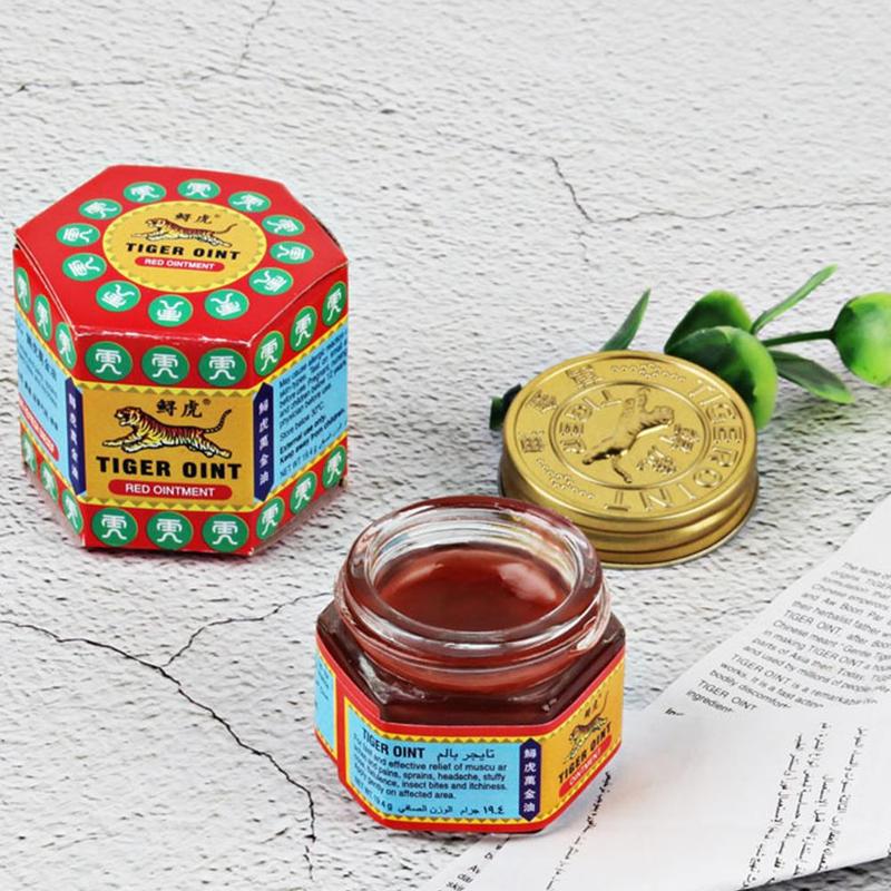 Red Tiger Ointment Balm Arthritis Joint Pain Body Massage Patches Pain Relief Plaster Ointment Headache Dizziness Essential