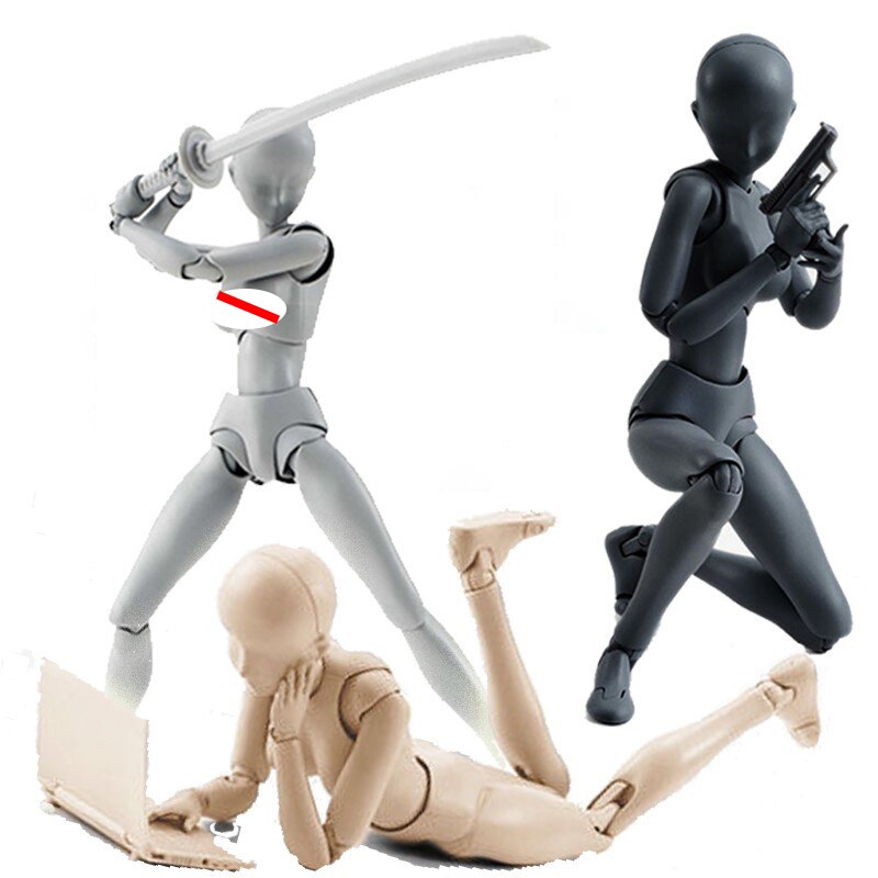 14cm Artist Anime Figure for Sketching