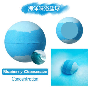 64g Bubble Small Bath Bombs Body Stress Relief Exfoliating Moisturizing Fragrances Aromatherapy SPA Salt Ball