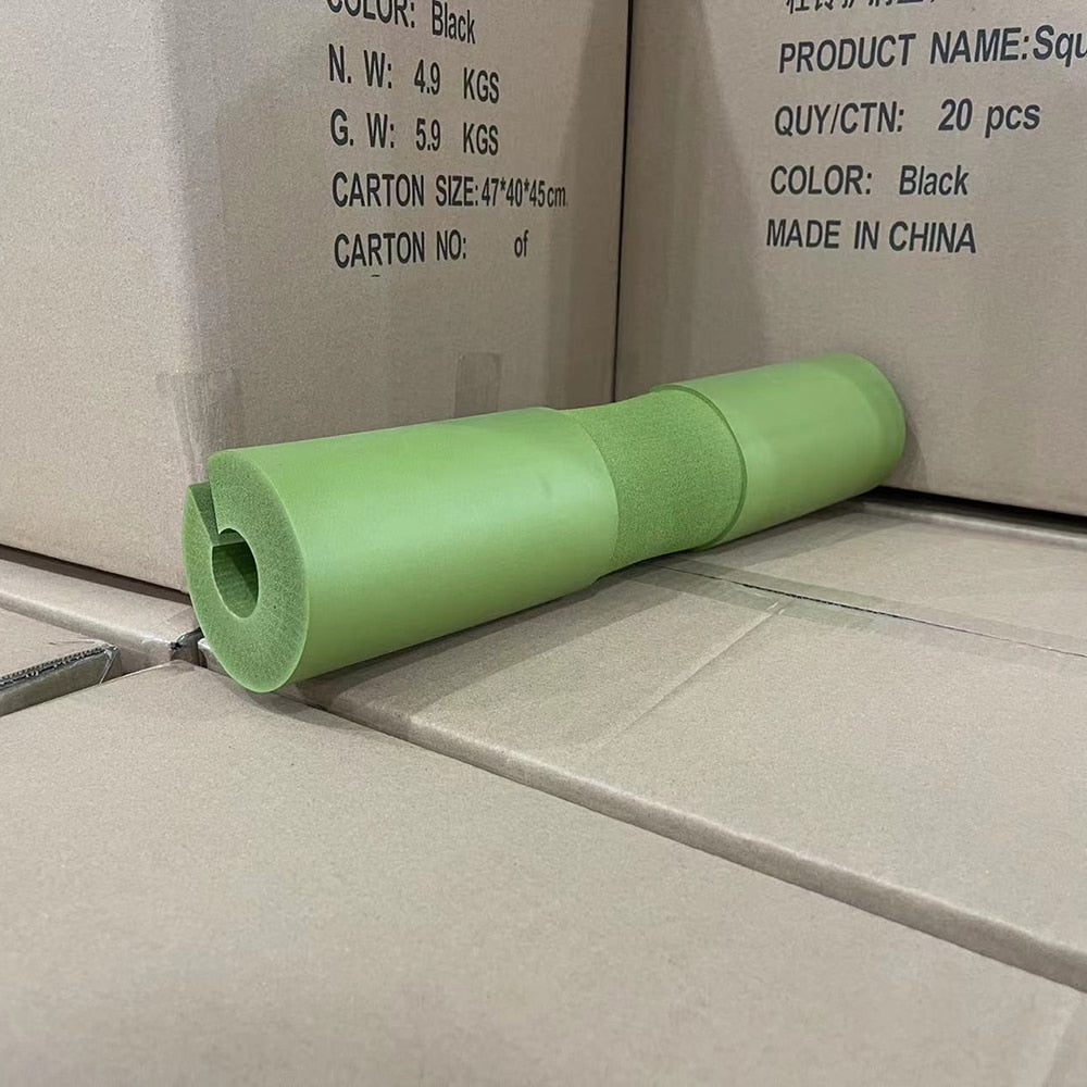 Fitness Weightlifting Barbell Pad - Foam Sponge Pad for Gym Training