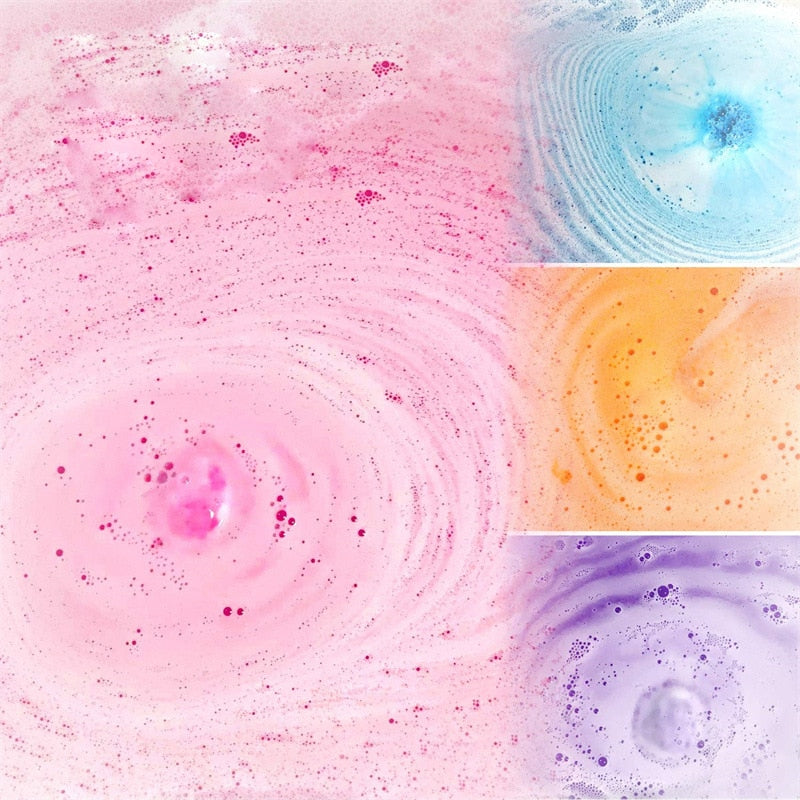 64g Bubble Small Bath Bombs Body Stress Relief Exfoliating Moisturizing Fragrances Aromatherapy SPA Salt Ball