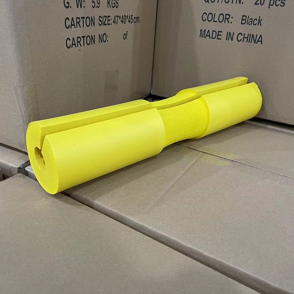 Fitness Weightlifting Barbell Pad - Foam Sponge Pad for Gym Training