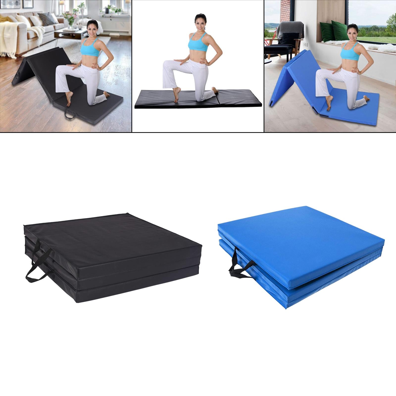 Tri Fold Folding Exercise Mat - Home Gym
