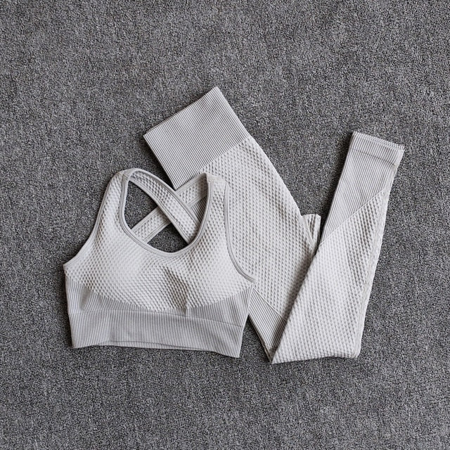 Your Favorite Workout Suit - Seamless Fitness Sets Longsleeve