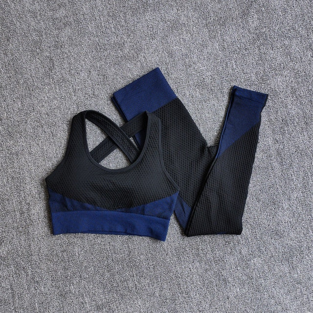 Your Favorite Workout Suit - Seamless Fitness Sets Longsleeve