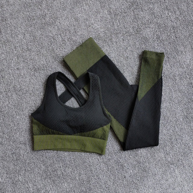 Your Favorite Workout Suit - Seamless Fitness Sets Longsleeve