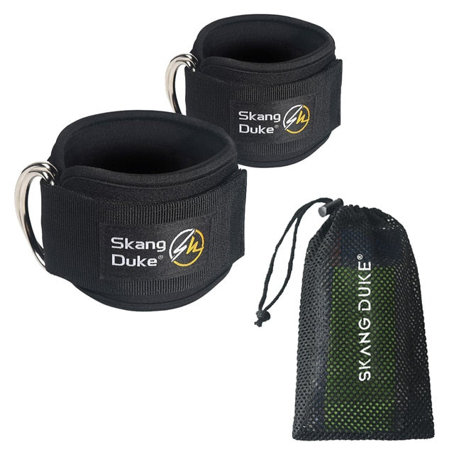 Ankle Strap Padded Double D-ring