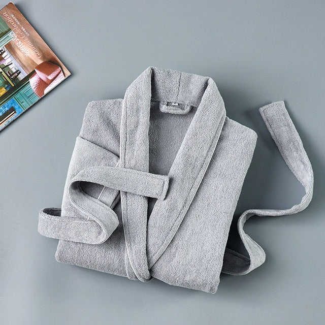 Comfortable Robe -  100% Cotton Terry Robe