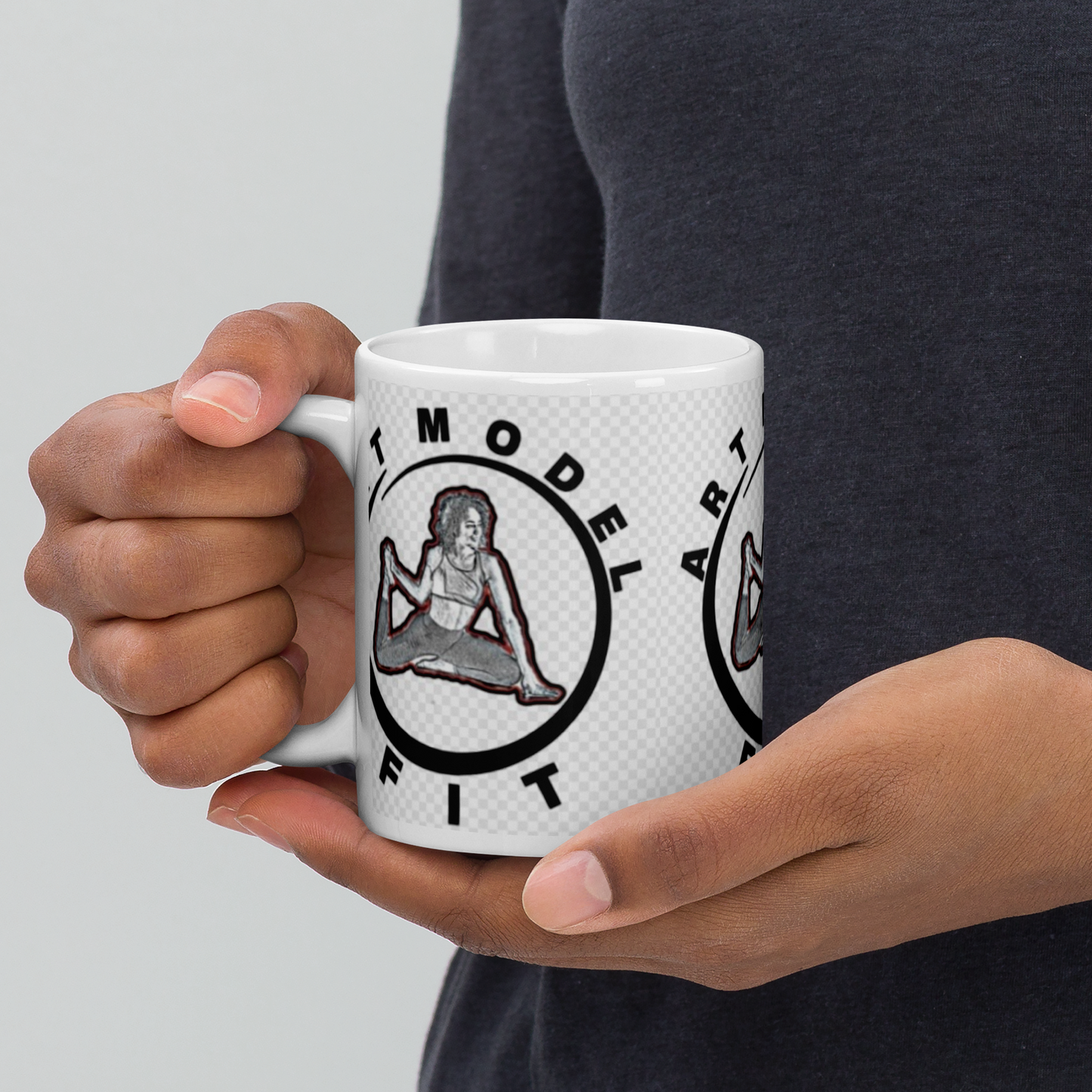 Art Model Fit Mug