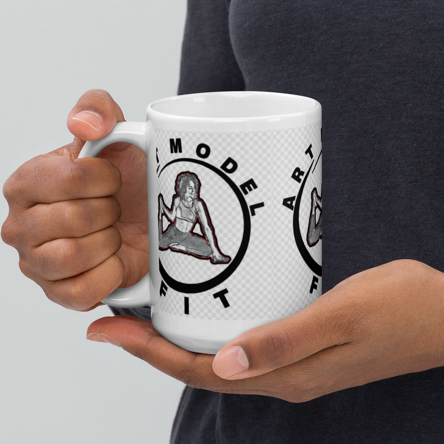 Art Model Fit Mug
